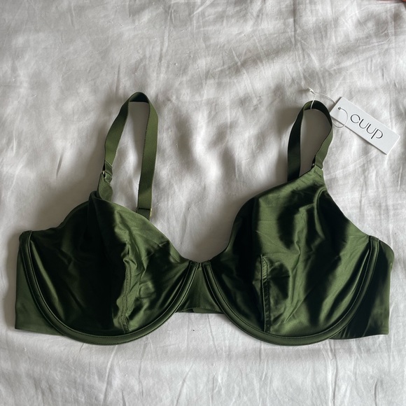 CUUP Plunge Bra - Vine - Picture 2 of 3